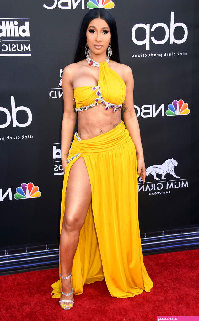naked cardi b