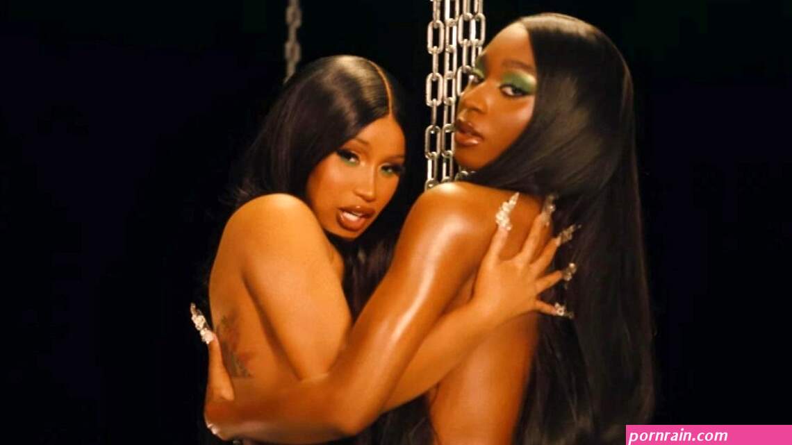 naked cardi b