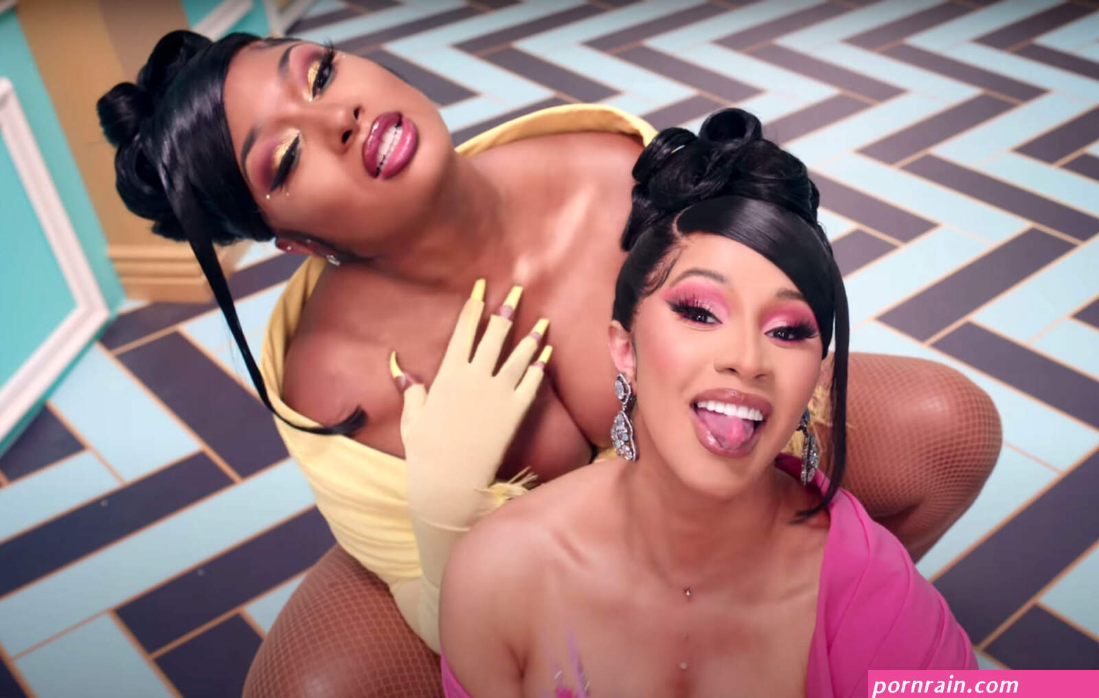 naked cardi b
