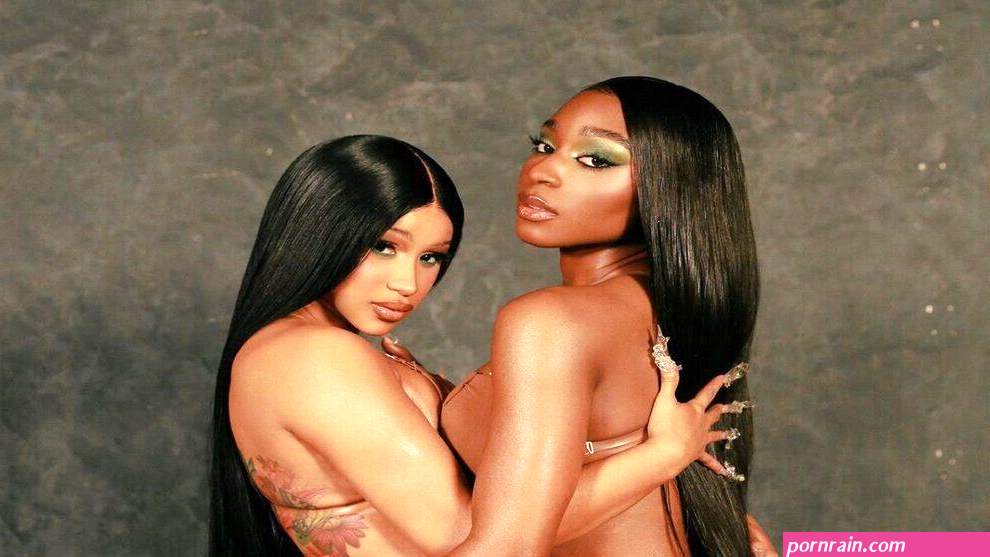 naked cardi b