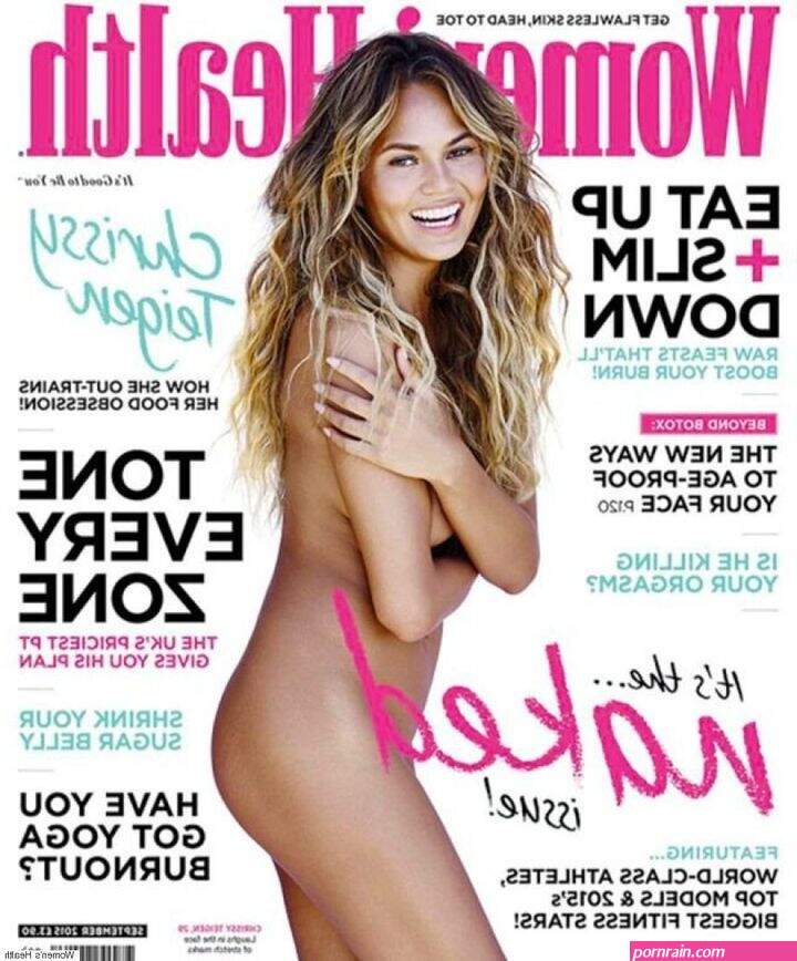 Chrissy Teigen Gets Naked For The Cover Of Women's Health UK | HuffPost  Style