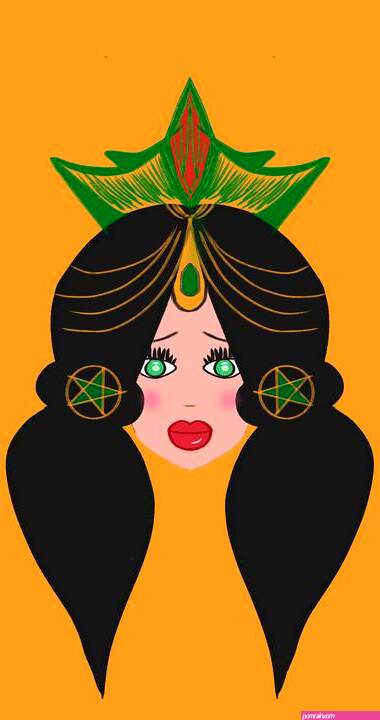 Green eyed goddess