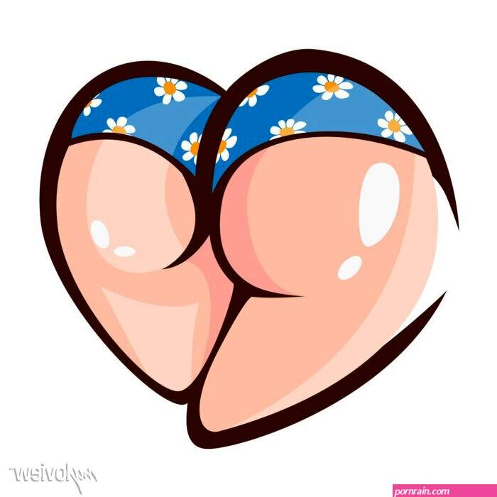 Close-up sexy naked woman booty ass in cute lingerie. vector posters for the wall • posters young, woman, white | myloview.com