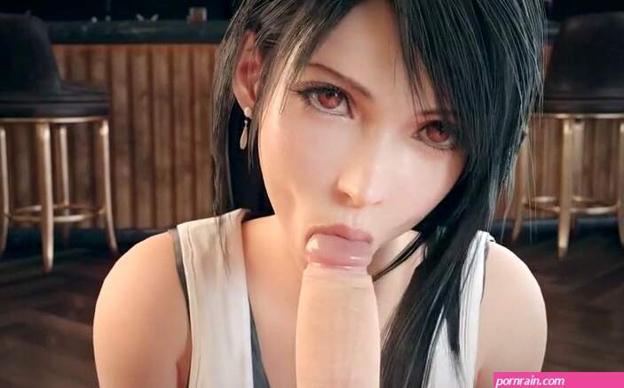 Tifa Lockhart blowjob – Final Fantasy 3D Hentai | 3D Hentai Club