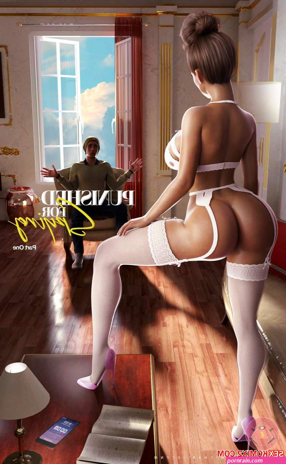 ✅️ Porn comic Punished For Spying. CHARLIECFNM Sex comic brunette MILF decided | Porn comics in English for adults only | sexkomix2.com