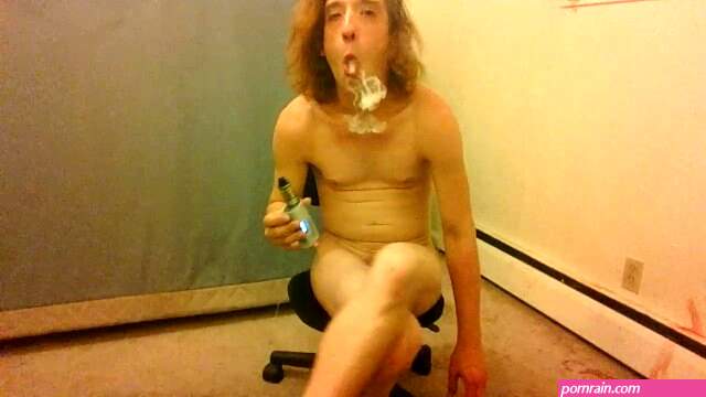 Transgender Female, Vaping and Naked