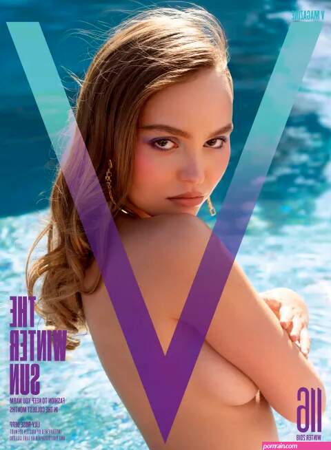 Lily-Rose Depp topless shoot for V Magazine cover revealed | Metro News