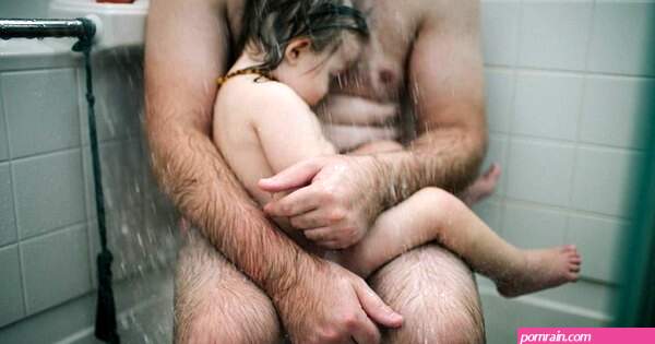 What does this father-son image say about our attitude towards nudity?