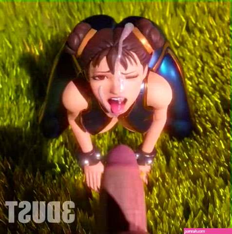 Chun-li (ThreeDust) [Fortnite] anime gif