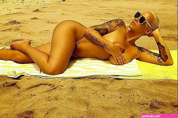 Watch Amber Rose prove her butt is real as star shares her body secrets and  reveals she has natural 36H boobs