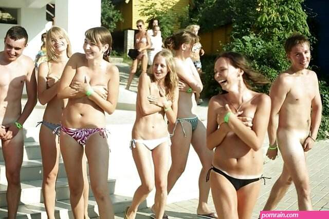 Embarrassed Naked Gals