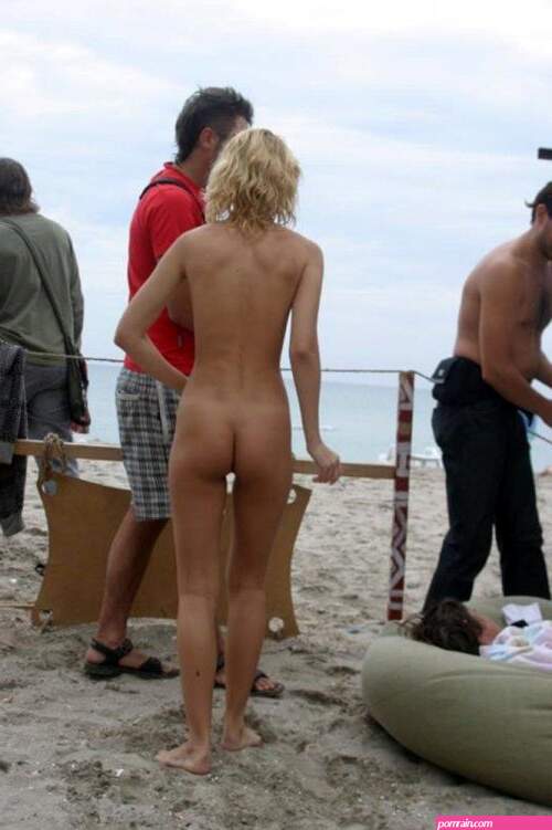 embarrassed nudity