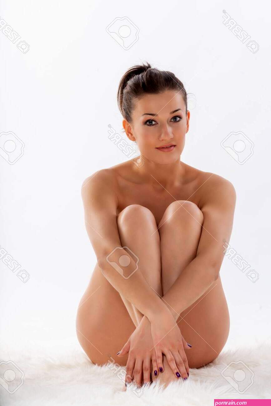 Naked Beautiful Girl On A White Neutral Background. Stock Photo, Picture  And Royalty Free Image. Image 140855979.