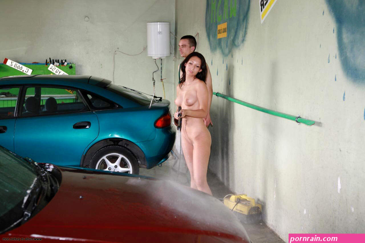 Justyna nude car wash. | MOTHERLESS.COM ™