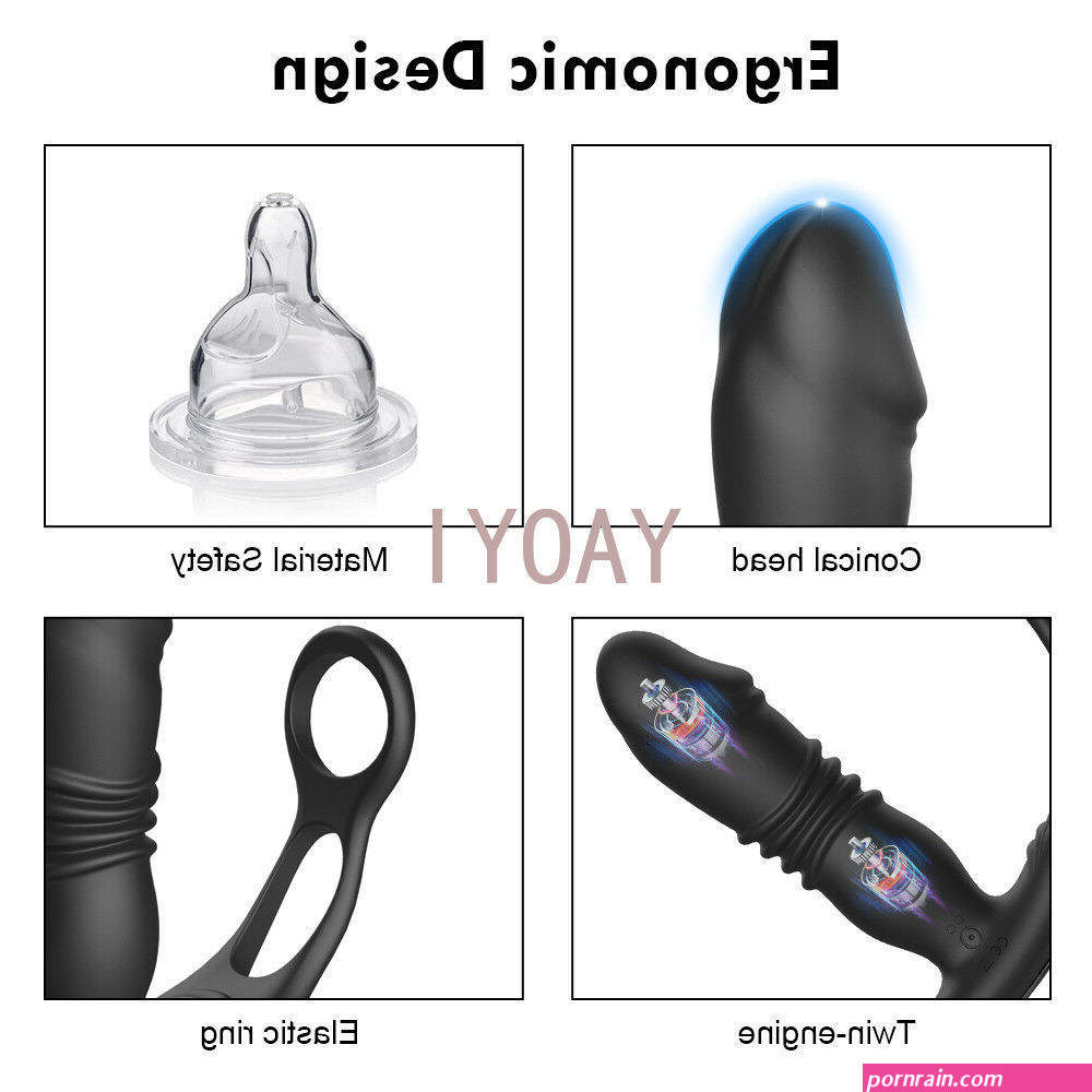Automatic 12 Thrusting Dildo Sex Machine for Men Hands-Free Sex Toys  Vibrating | eBay
