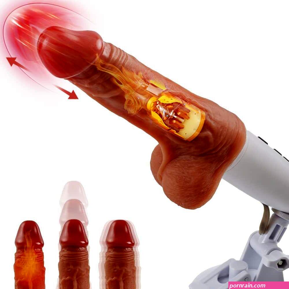 Automatic 15 Thrusting Dildo Sex Machine for Women Hands-Free Sex Toys  Heating | eBay