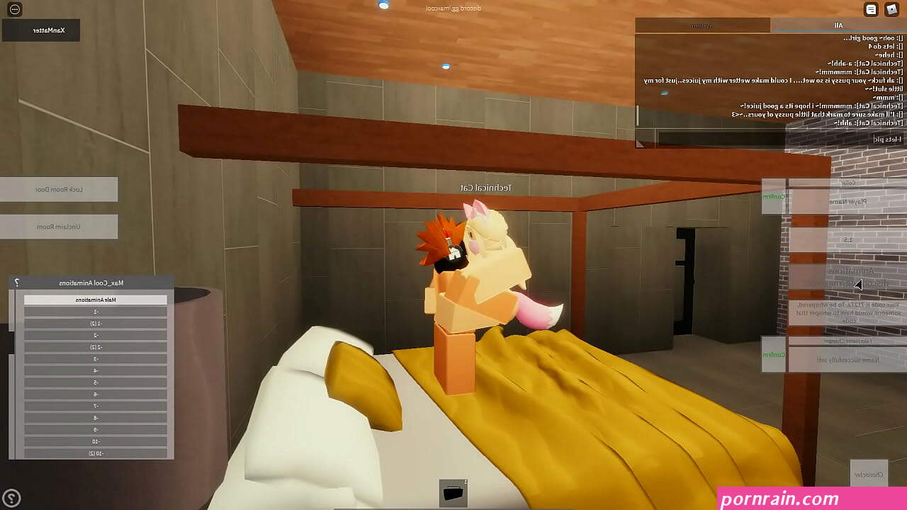 Hardcore sex action in Roblox with never ending orgasms