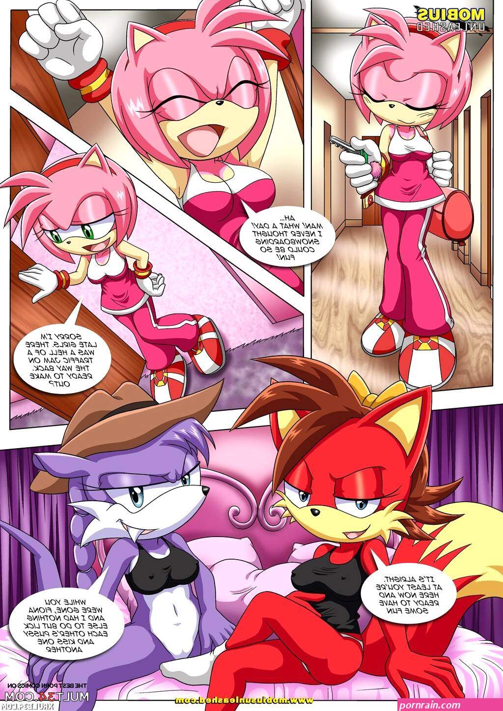 Amy's secret porn comic