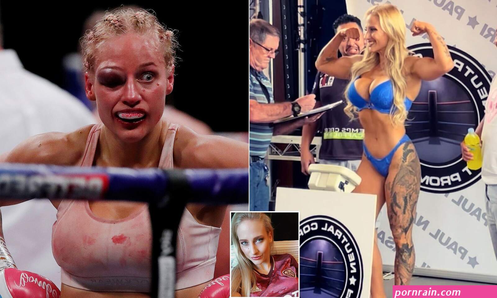 Naked Female Boxer