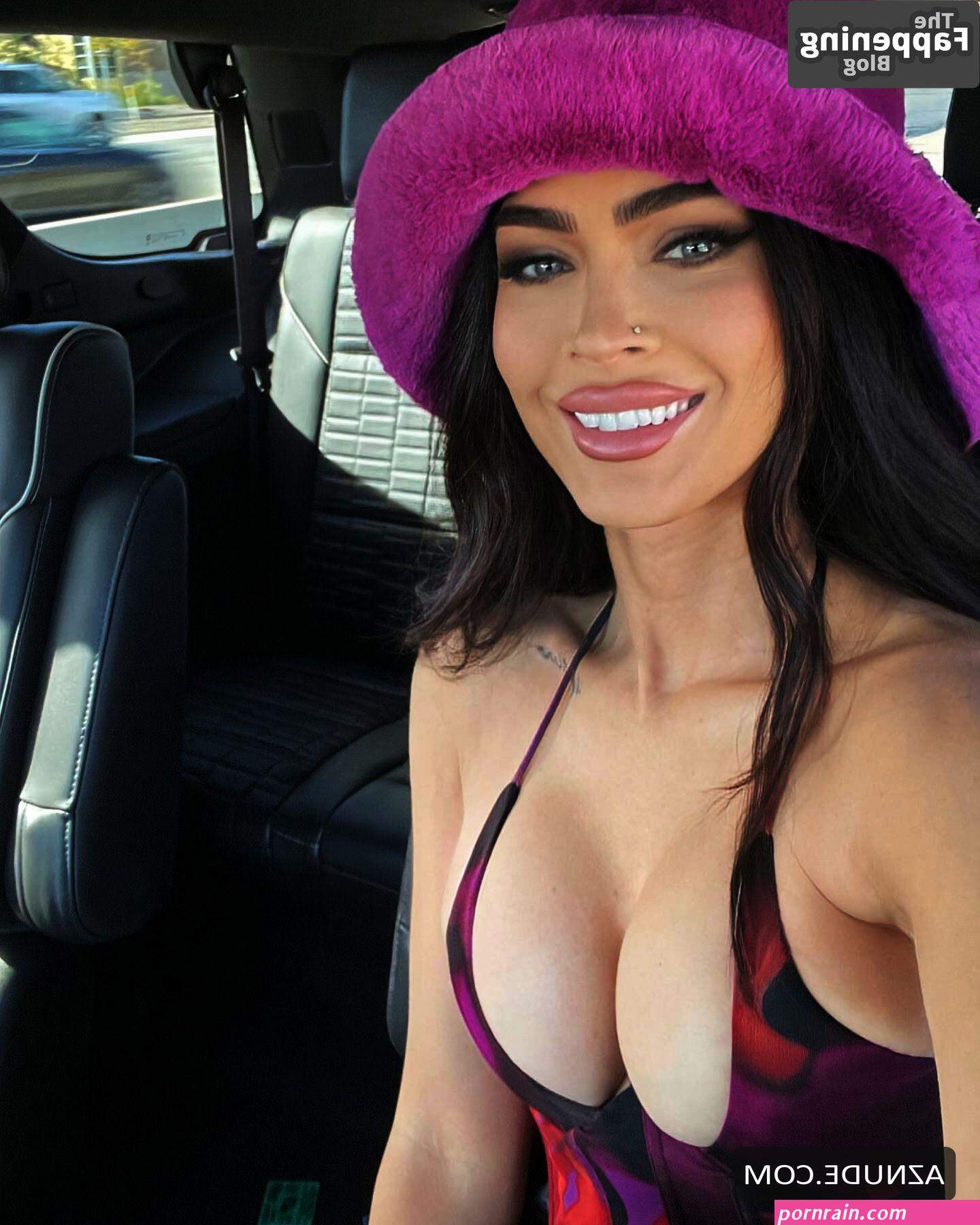 Megan Fox Sexy Photos Showing Off Her Big Boobs Butt and Beautiful Figure