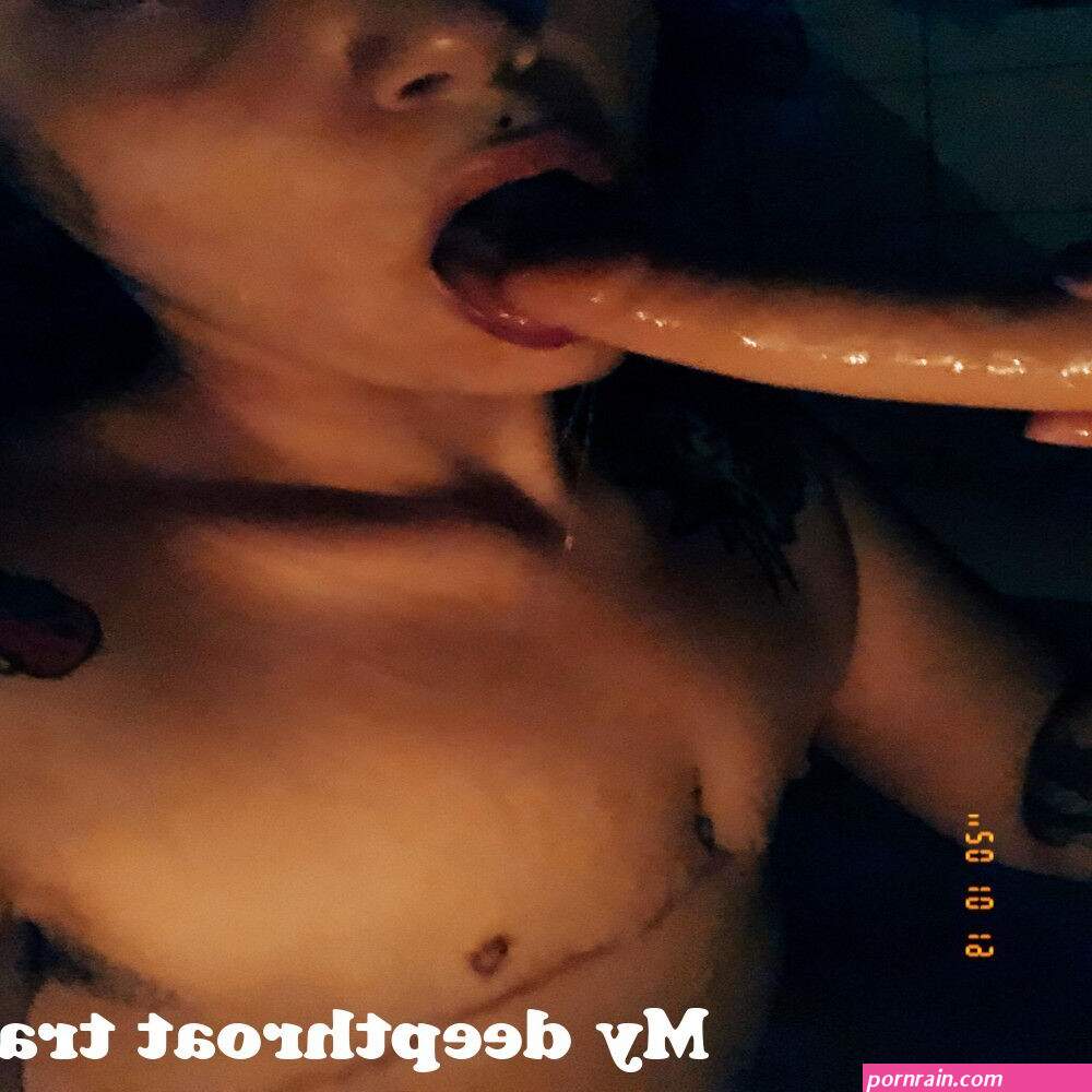 My deepthroat training has officially started! Follow my ass and blowjob antics on Onlyfans