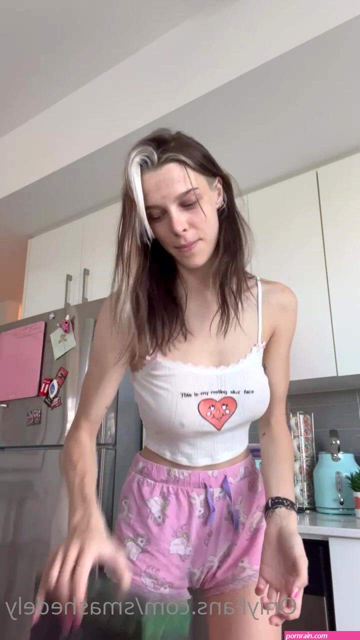 Ashley Matheson Big boobs surprise at the end