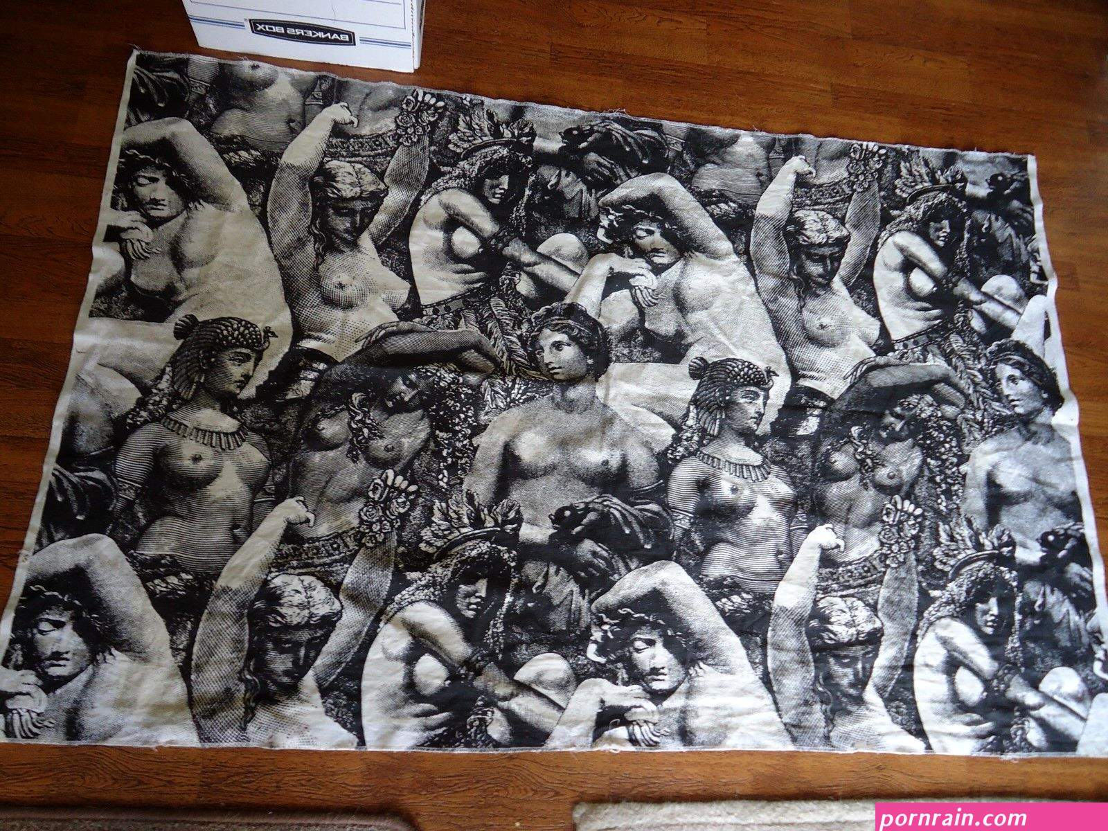 Vintage 1970s Tapestry Classical Nudes 55 X 35 Inch Head shop Great 4 Van