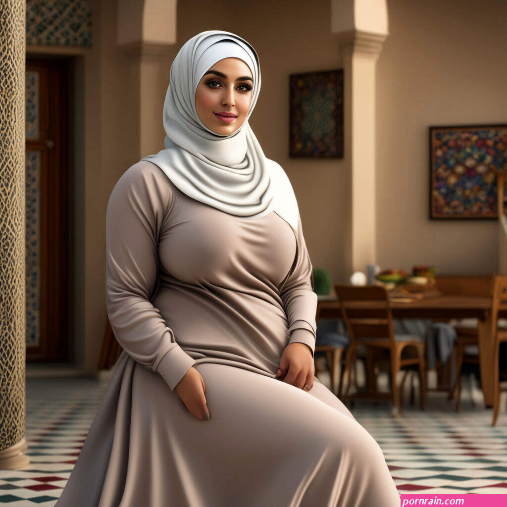 bbw milf woman in hijab