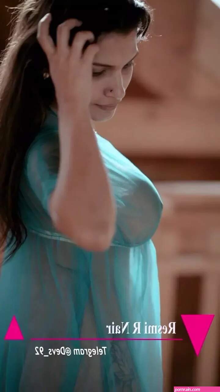 Reshmi R Nair Teasing With Black Boobs Amazing Seethrogh Photoshoot Video Leaked