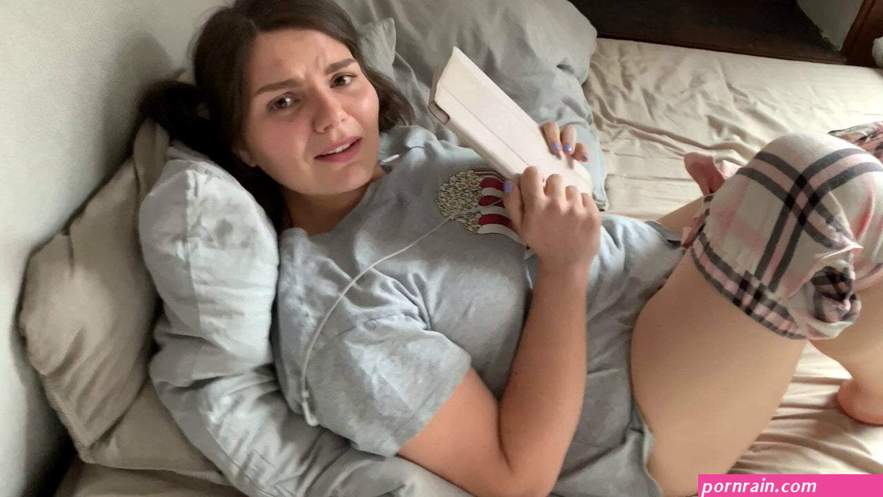 Caught Step Sister masturbating