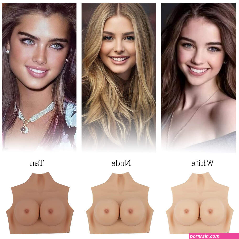 Crossdresser Silicone Fake Boobs Breast Forms Breast Plate For Drag Queen