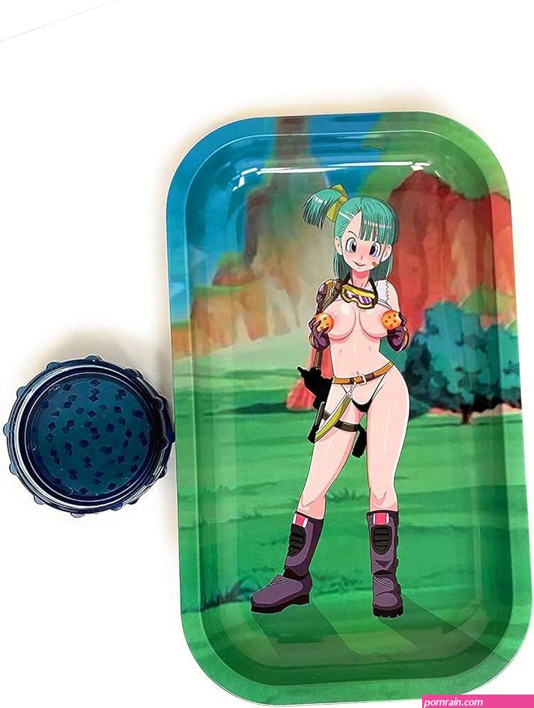 Amazon.com: Metal Rolling Tray 11x7 Inches Bulma Bathing DBZ Goku New Rare!