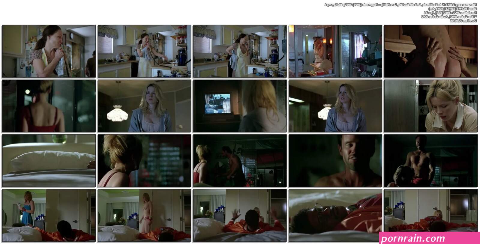 Kate Beckinsale hot, Embeth Davidtz and Lara Phillips nude – Fragments (2008) HD 1080p BluRay