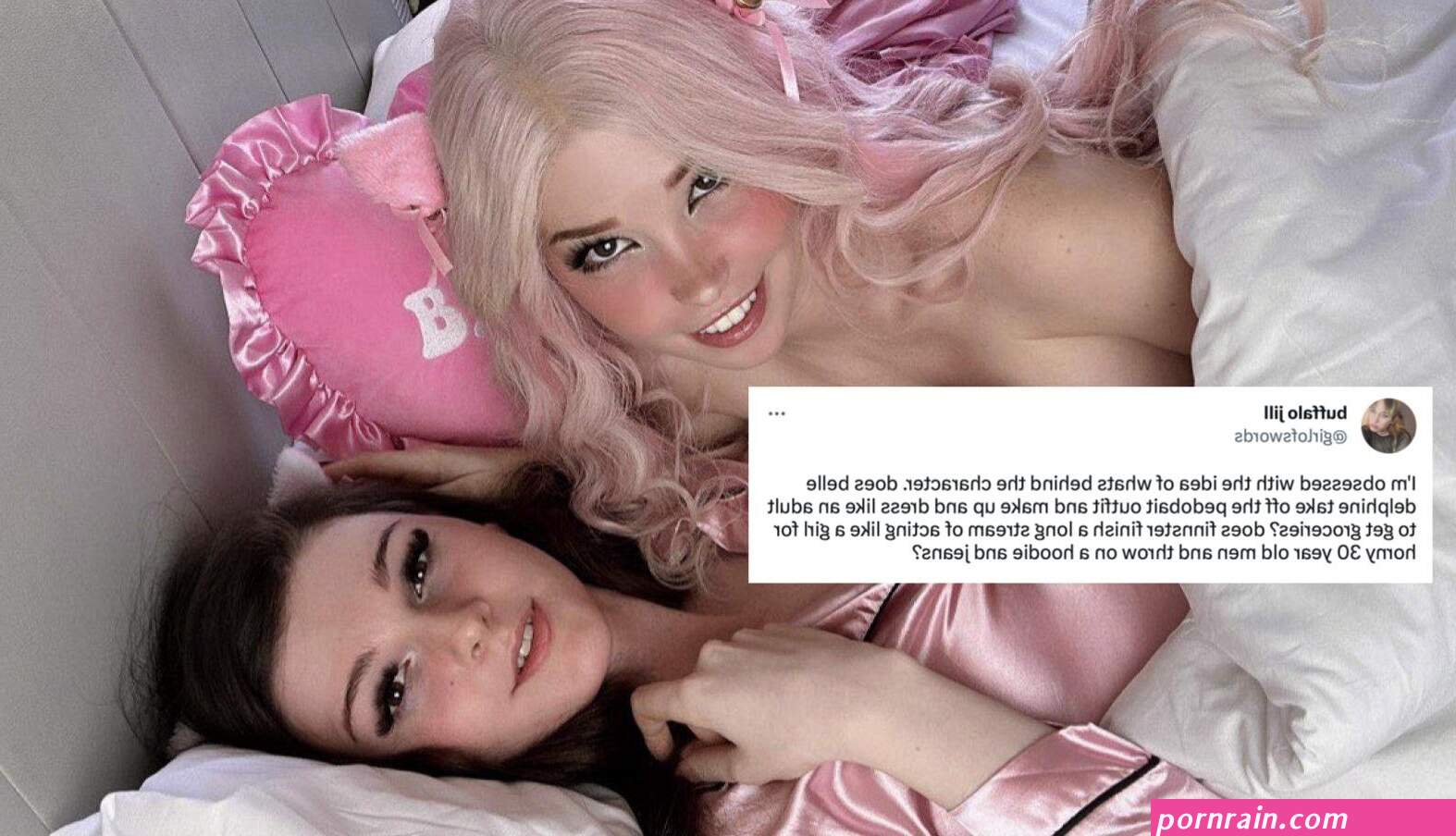 Finn and Belle Delphine Collaboration