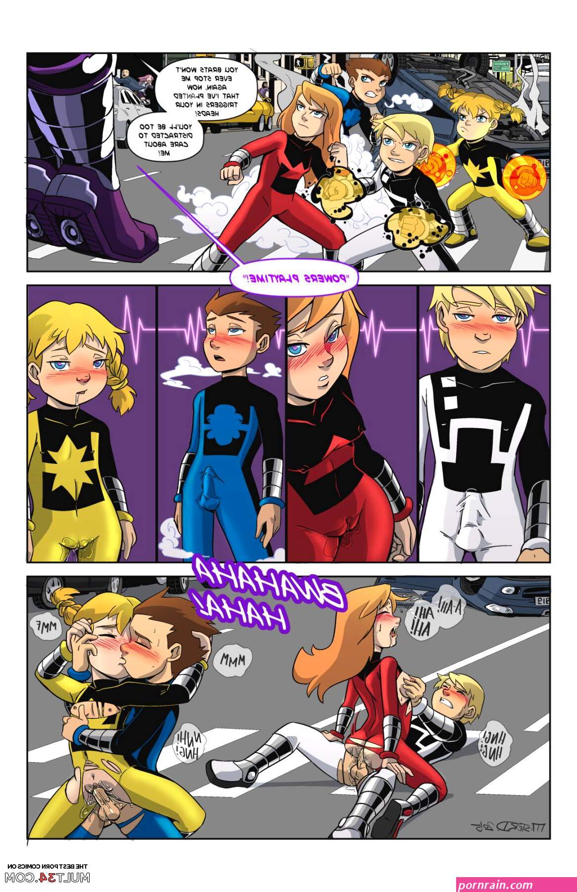 Powers Playtime porn comic