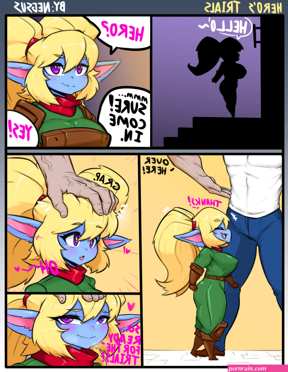 Poppy Heros Trials Porn comic Cartoon porn comics Rule 34 comic