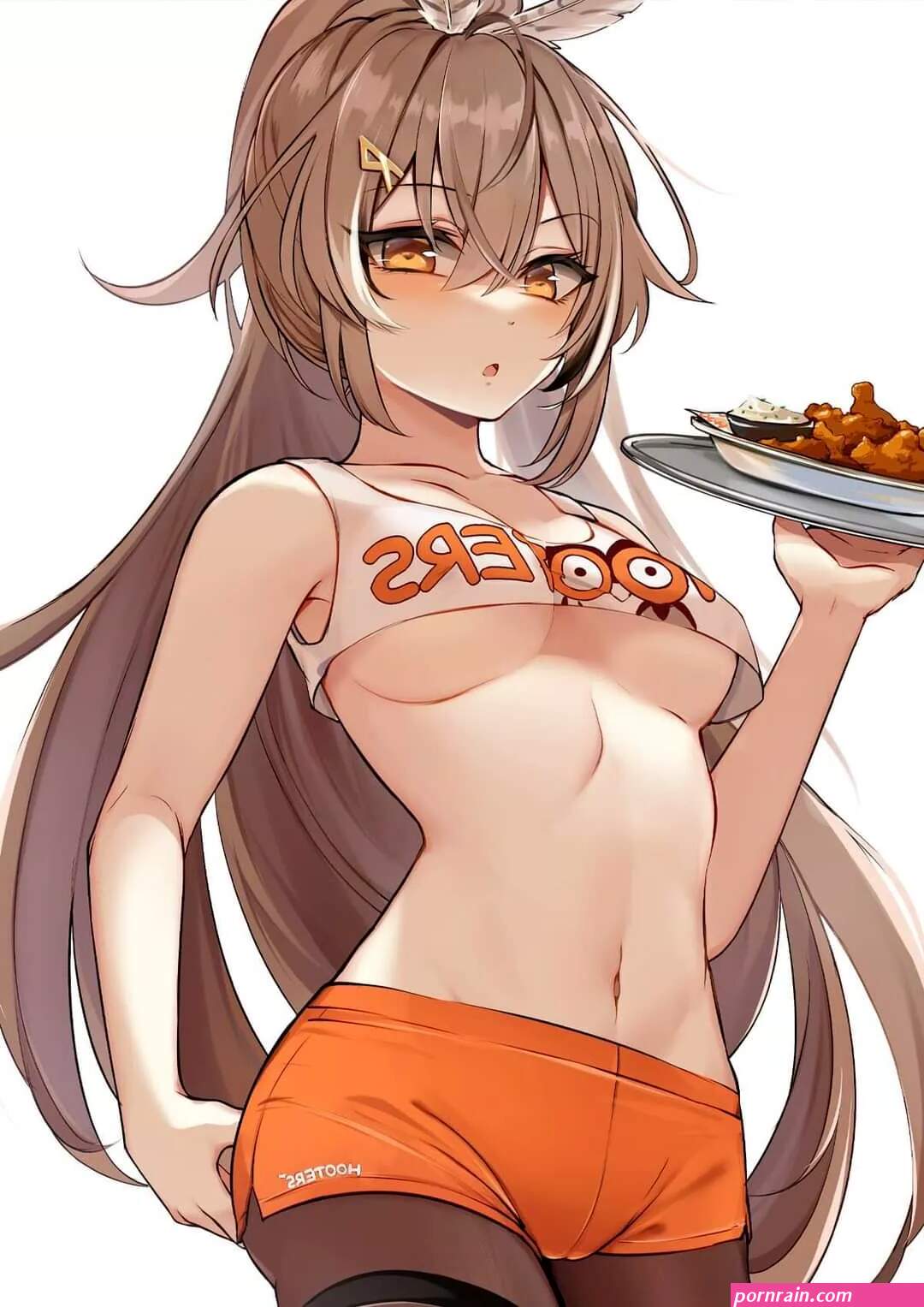 Mumei makes the best Hooters girl nudes : ecchi | NUDE-PICS.ORG