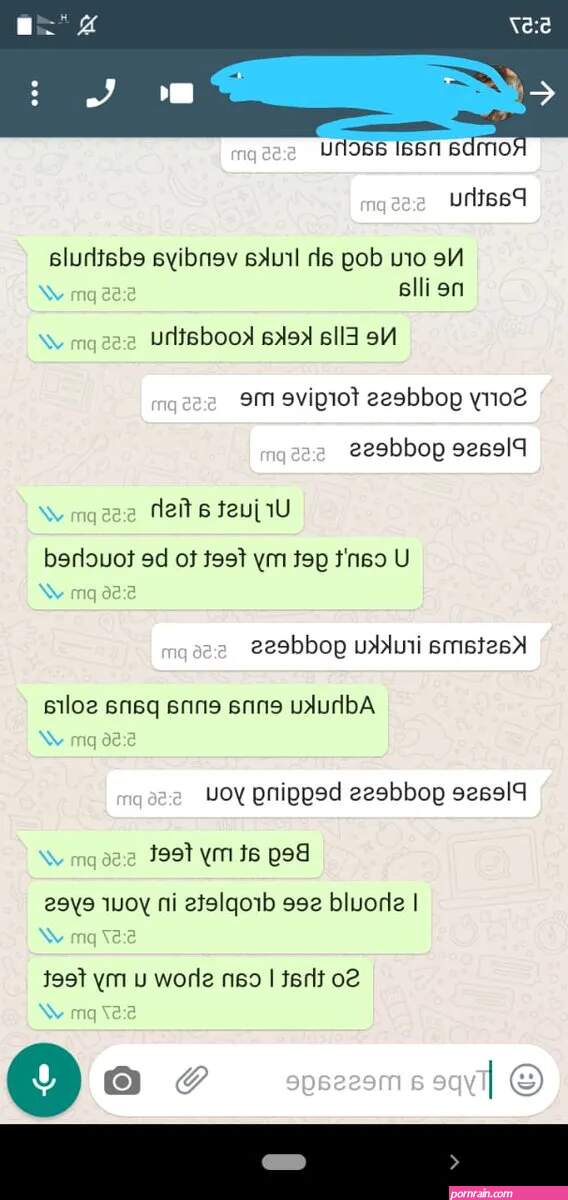 Femdom text chat