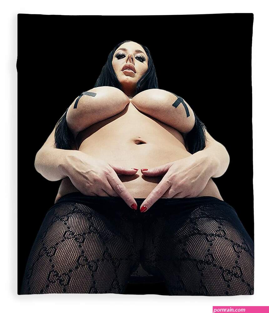 Angela White Big Tits Sexy Milf Booty Ass Pawg Giant Boobs Erotic Lady Fleece Blanket by Hello From Aja