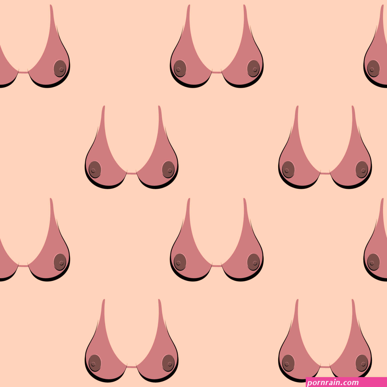 Seamless pattern of female beautiful boobs black skin colour tan colour female body 28840521 Vector Art at Vecteezy