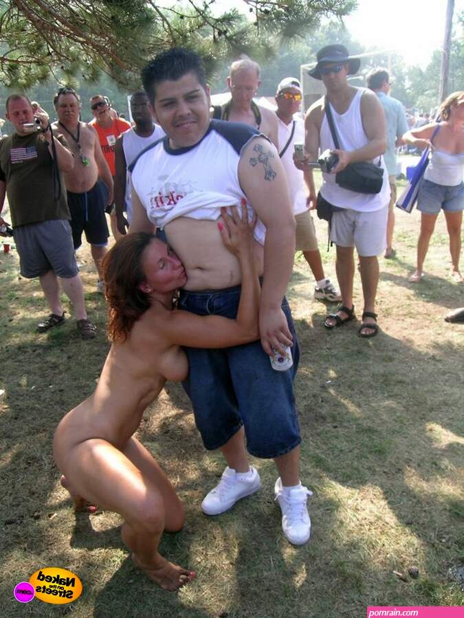 Crazy naked picture