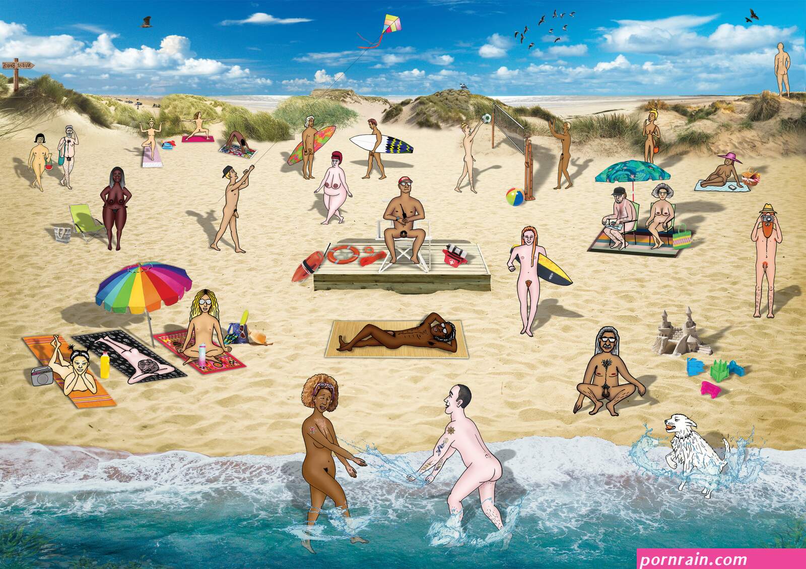 Nudist Beach
