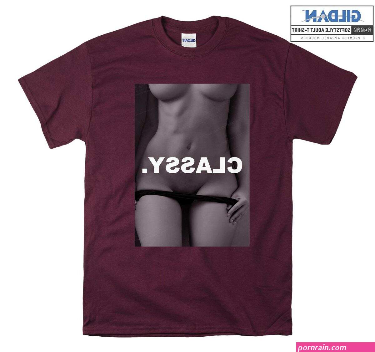 Classy Naked Sexy Girl T-shirt Tumblr T shirt Men Women Unisex Tshirt 1342