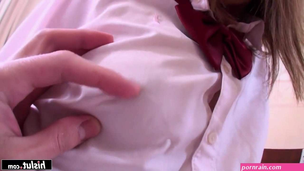 Nozomi Kahara dressed up like a cute Asian skool gurl for this XXX fuck