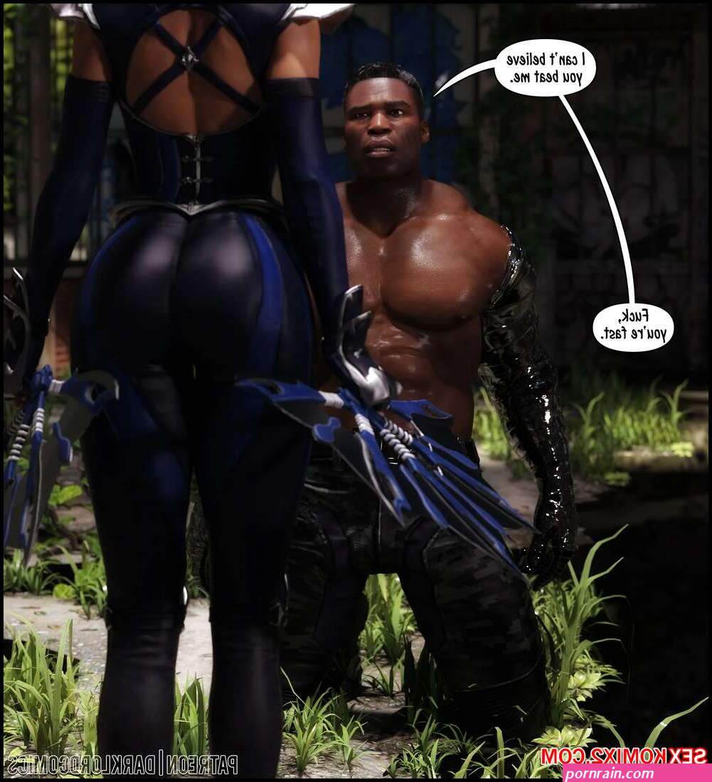 Porn comic Kitana VS Jax. Mortal Kombat. Darklord Sex comic black guy with