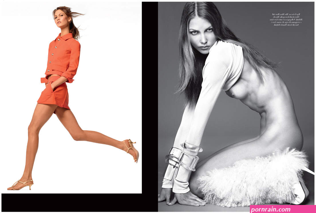 Karlie Kloss Goes Nude in iBody by Klossi for Vogue Italia December 2011