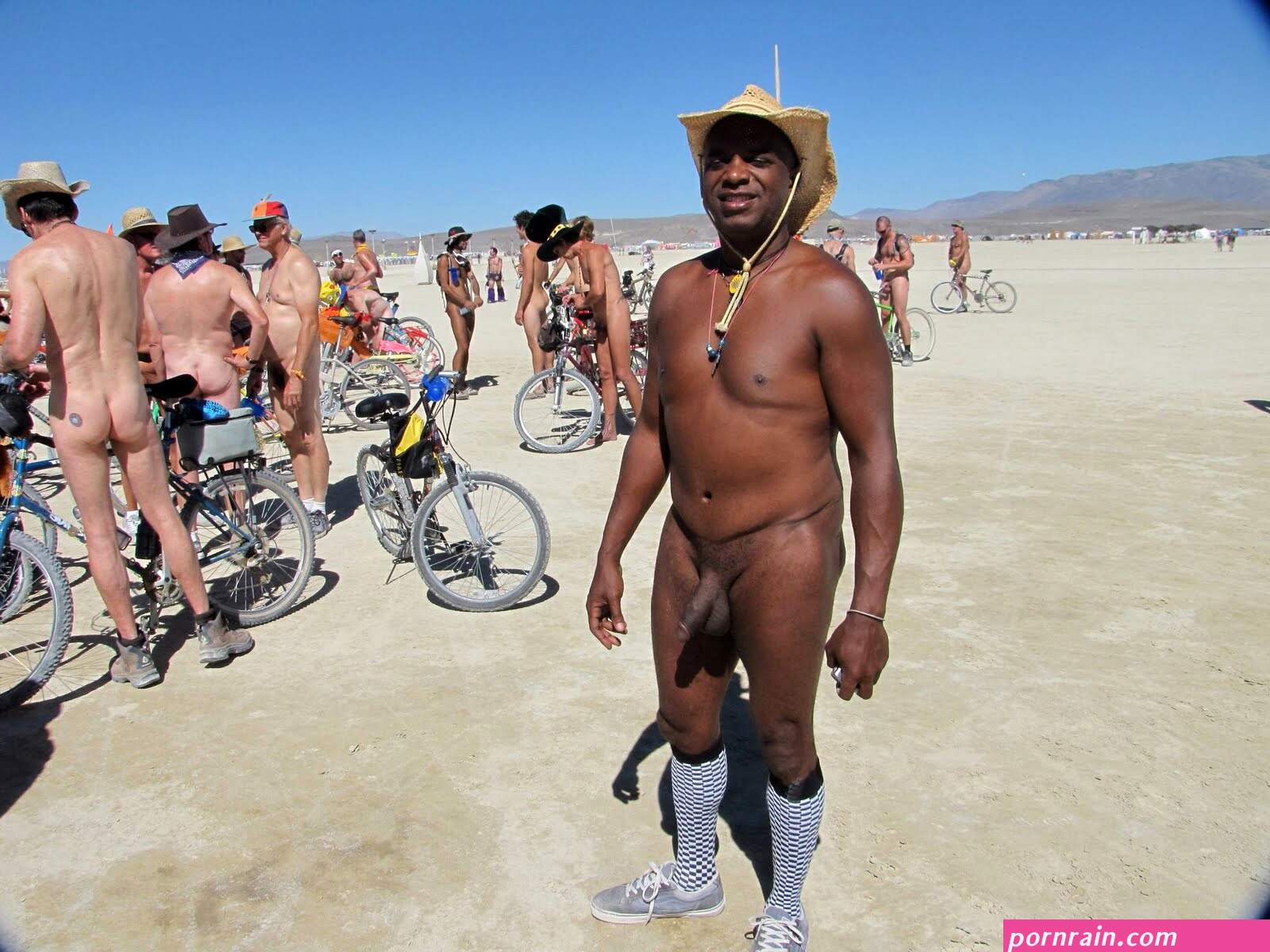 Gay Nudist In DC: Burning Man Pics