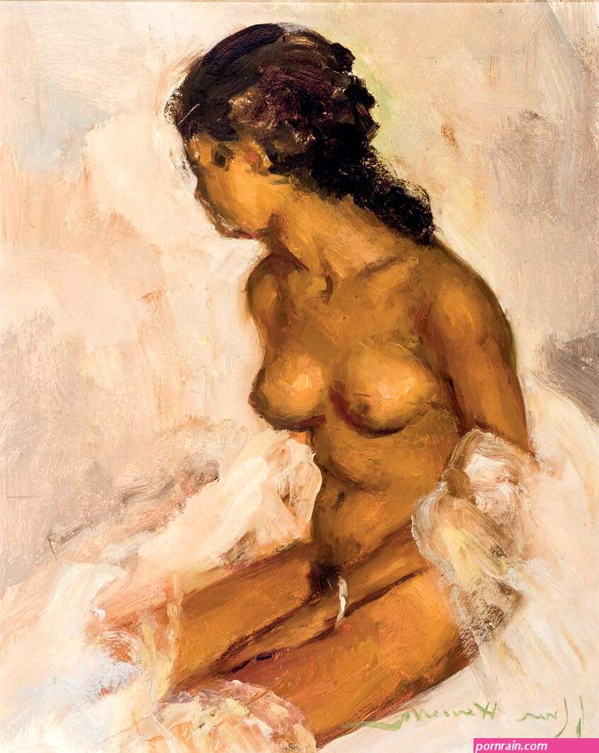 José Cruz Herrera. Joven desnuda