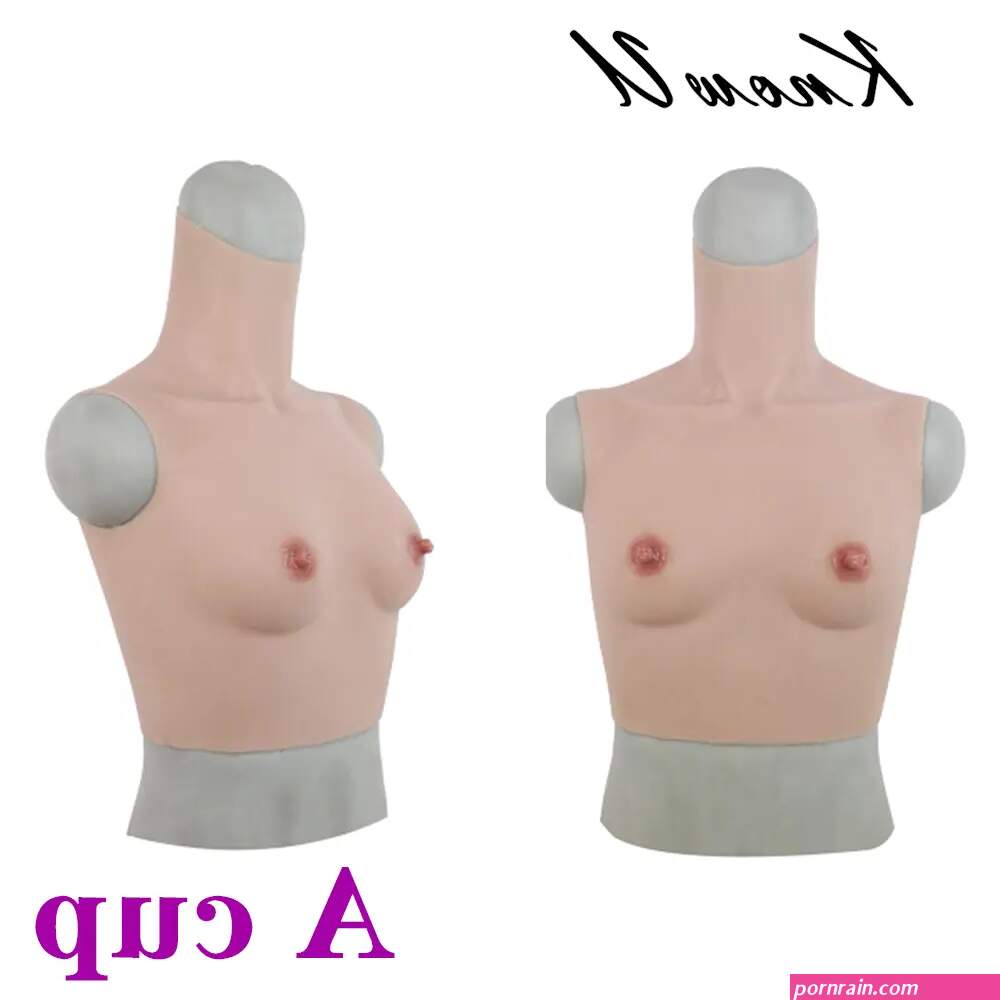 KnowU Small Size A Cup Fake Boobs Silicone Breast Forms For Transgender Cosplay