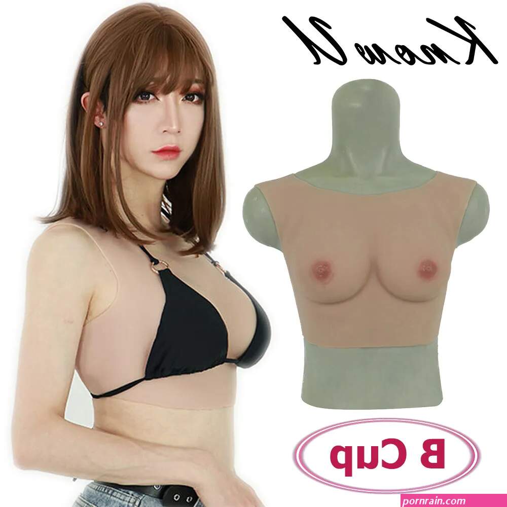 B Cup Silicone Breast Forms Small Size Boobs Without Collar For Crossdresser